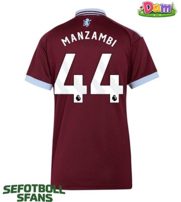Aston Villa Johan Manzambi #44 Hemmatröja Kvinnor 2026-27 Kortärmad